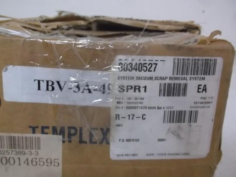 TEMPLEX TBV-3A-490 VACUUM SCRAP REMOVAL SYSTEM  NSMP