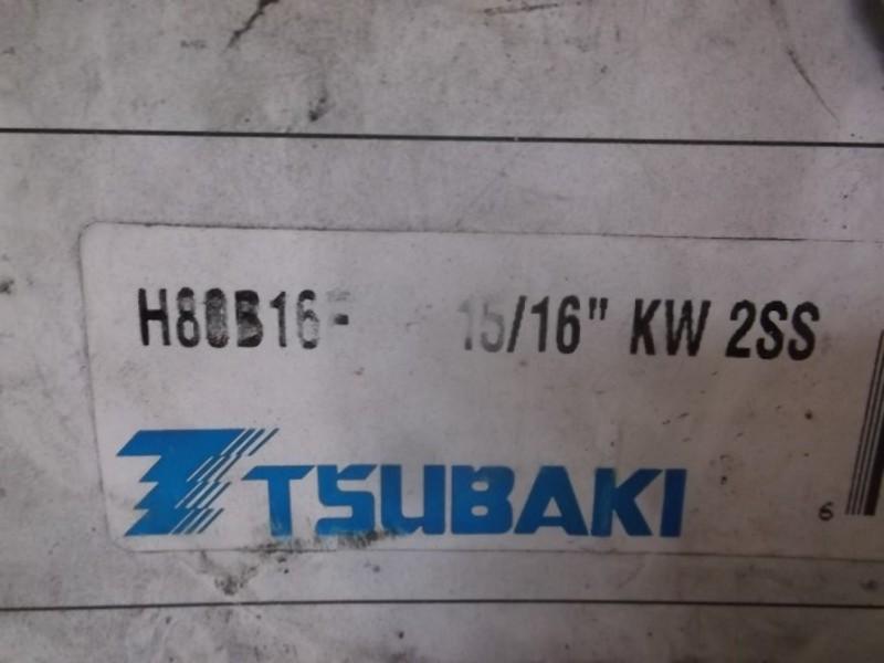 TSUBAKI H80B16F 1-15/16" KW 2SS SPROCKET  NSMP