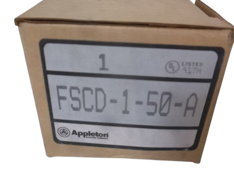 APPLETON FSCD-1-50-A WEATHERPROOF BOX NSMP
