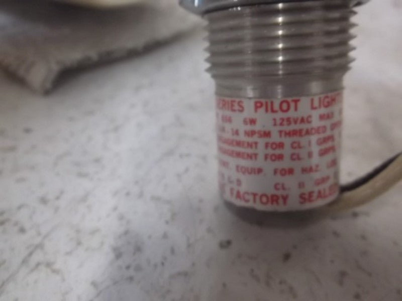 APPLETON SPLGRB GREEN PILOT LITE  NSMP