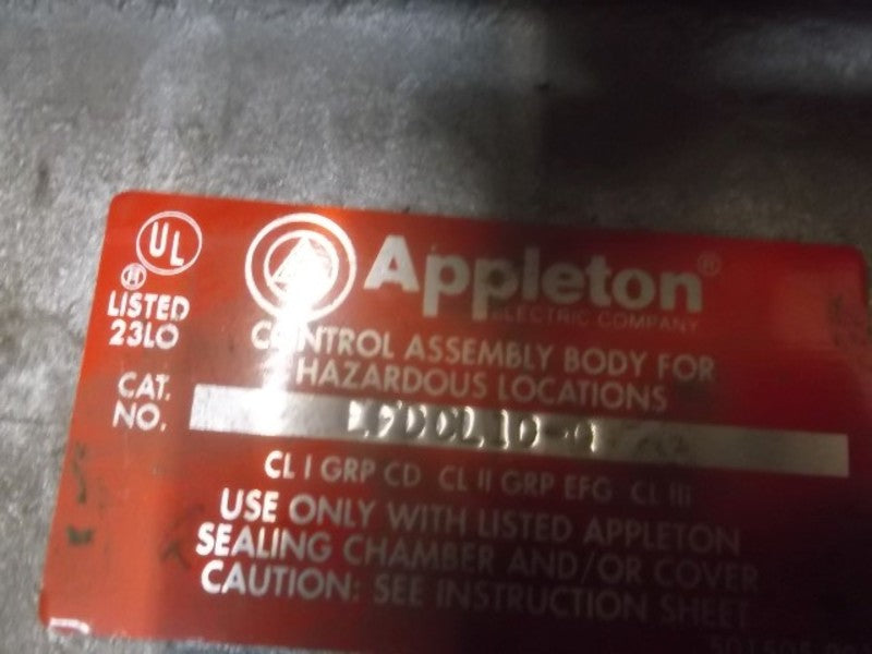 APPLETON EFDCL10-Q 3-DEVICE BODY 1 FEED THRU  NSNP