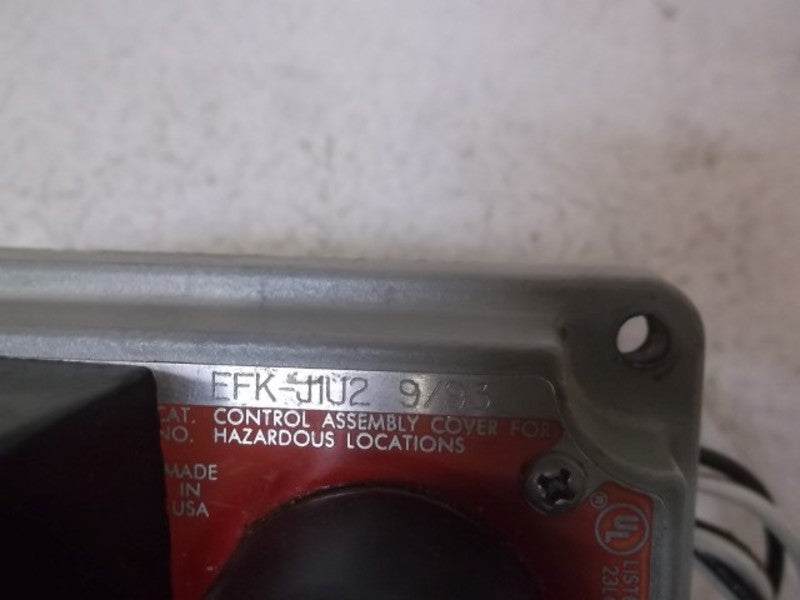 APPLETON EFK-J1U2 SELECTOR SWITCH 6W 125VAC  UNMP