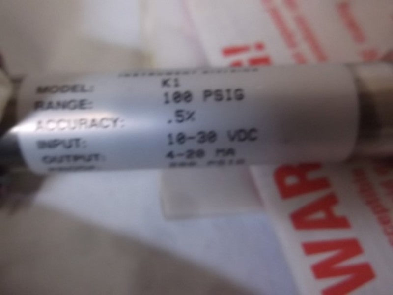 ASHCROFT ASH-K1-G-050-D-5-FO2-42-F2 TRANSDUCER 100 PSIG  NSMP