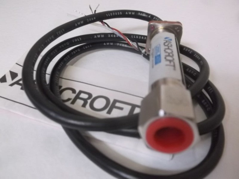 ASHCROFT ASH-K1-5-F02-42-F2 PRESSURE TRANSDUCER 200 PSIG  NSMP