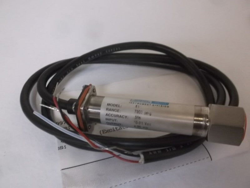 ASHCROFT ASH-K1-5-F02-42-F2 PRESSURE TRANSDUCER 7500 PSIG  NSMP