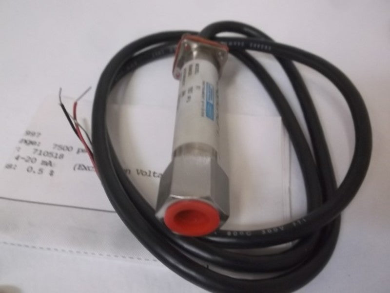 ASHCROFT ASH-K1-5-F02-42-F2 PRESSURE TRANSDUCER 7500 PSIG  NSMP