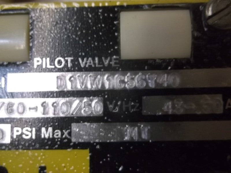 PARKER D1VW1C56Y40 DOUBLE FLOW CONTROL VALVE  NSMP
