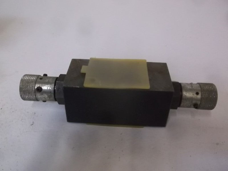PARKER FM220 FM2-20LU HYDRAULIC FLOW CONTROL VALVE  NSMP
