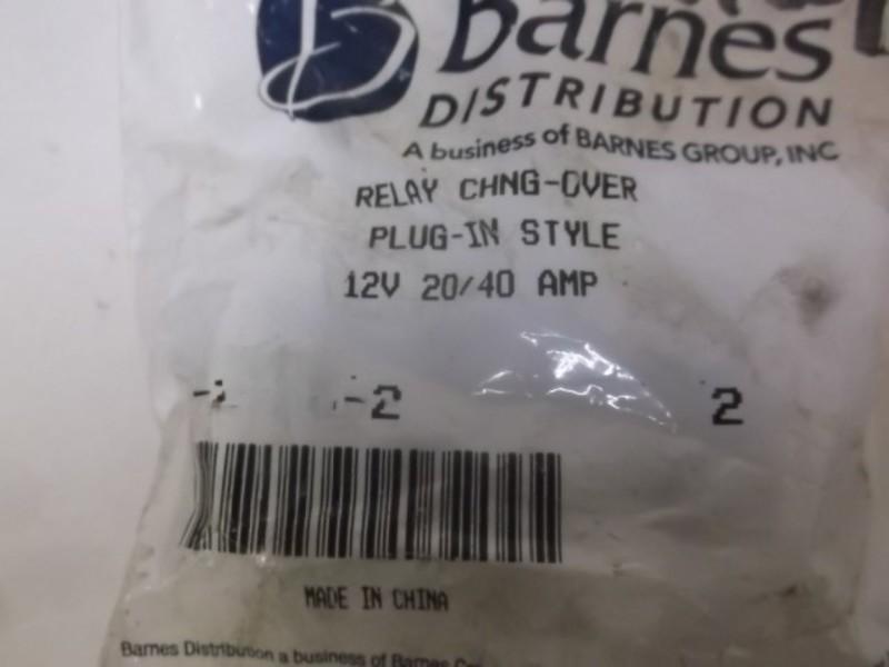 LOT OF 2 BARNES -21.86-2 RELAY CHANGE-OVER FACTORY BAG