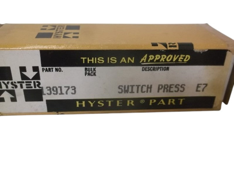 HYSTER 139173 PRESSURE SWITCH  NSMP
