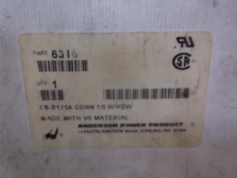 ANDERSON 6316 CONNECTOR W/HDW  NSMP