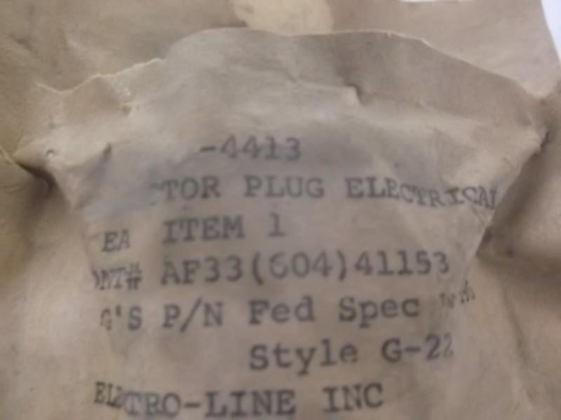 ELECTRO-LINE 5935-973-4413 CONNECTOR PLUG  NSNP
