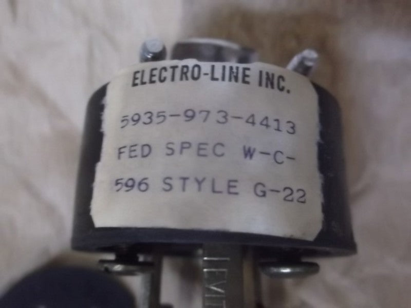ELECTRO-LINE 5935-973-4413 CONNECTOR PLUG  NSNP
