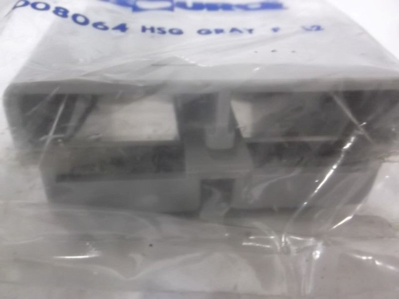 UNISOURCE 3008064 HSG GRAY CONNECTOR  FACTORY BAG