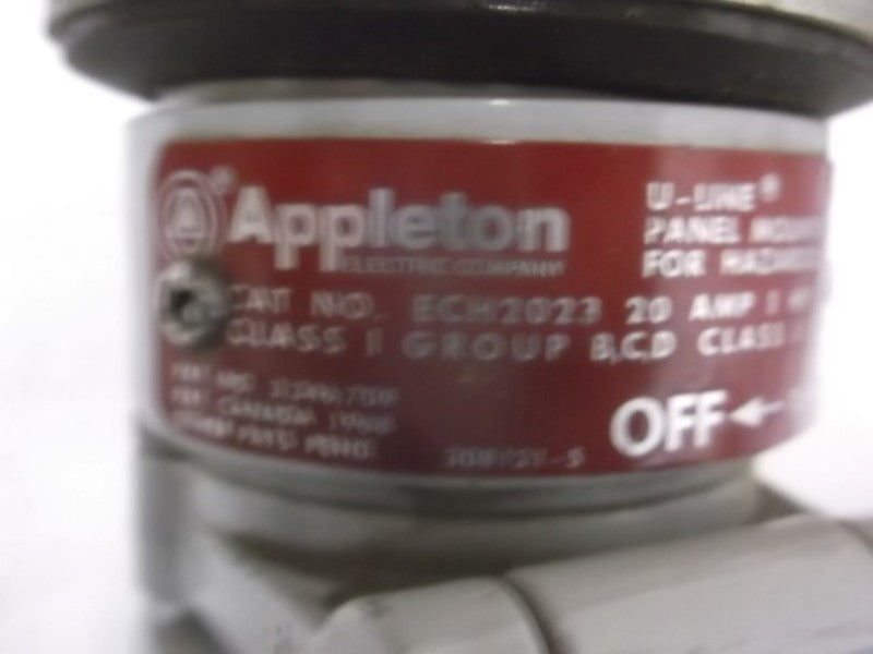 APPLETON ECH2023 U-LINE PANEL MTG RECEPTACLE  UNMP