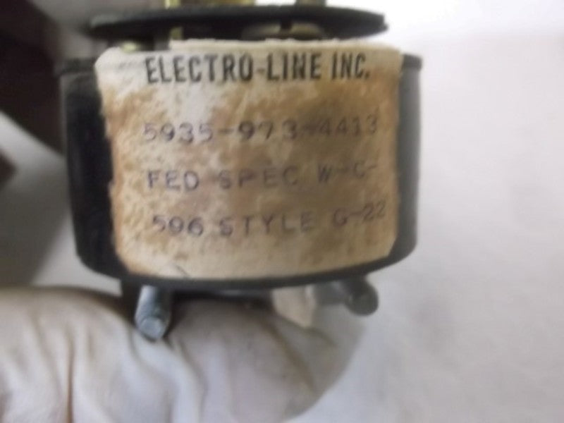 ELECTRO-LINE 5935-973-4413 CONNECTOR PLUG  UNMP