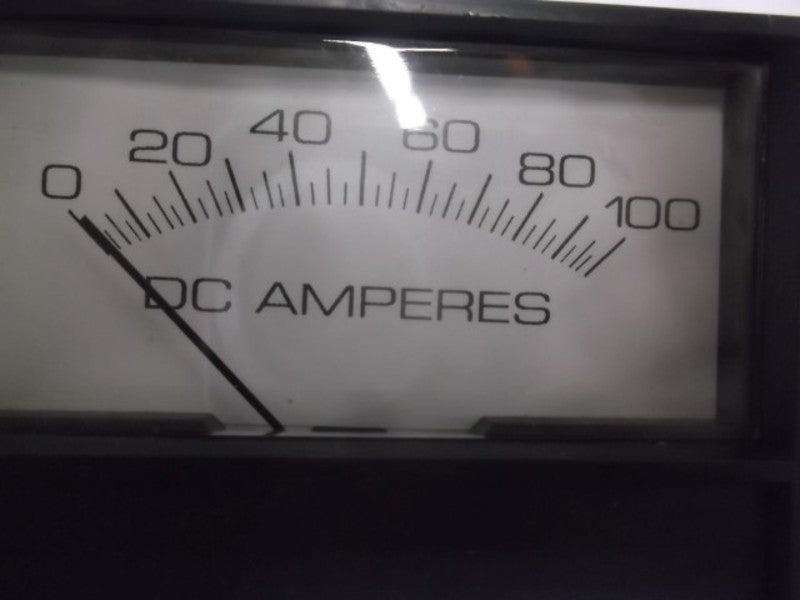 PANEL METER 0-100 DC AMPERES  NSNP
