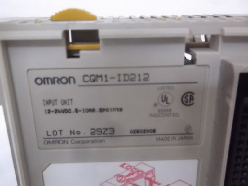 OMRON CQM1-ID212 INPUT MODULE 16-POINT * USED *