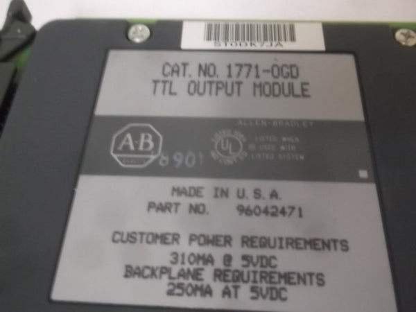 ALLEN BRADLEY 1771-OGD  NSNP