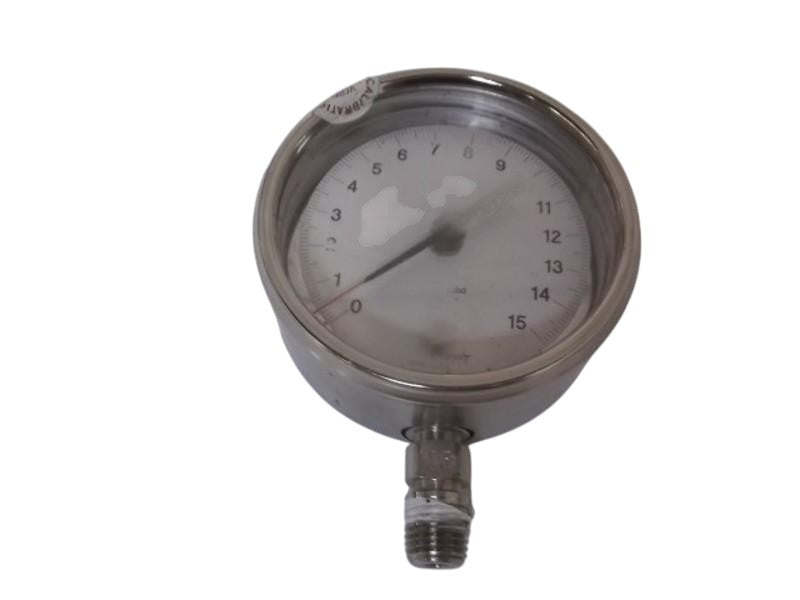 ASHCROFT Q-4907 GAUGE 0-15 PSI  UNMP