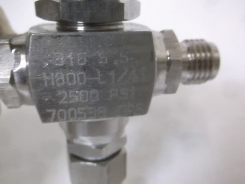 HAM-LET H800-L1/4T CONTROL VALVE  NSNP