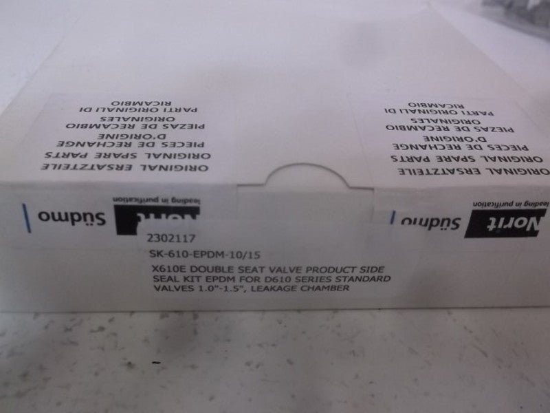 NORIT SK-610-EPDM-10/15 SEAL KIT EPDM  NSFS