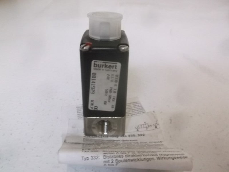 BURKERT 00141929 PIVOTED ARMATURE VALVE 0330 B 3.0 FKM  NSMP