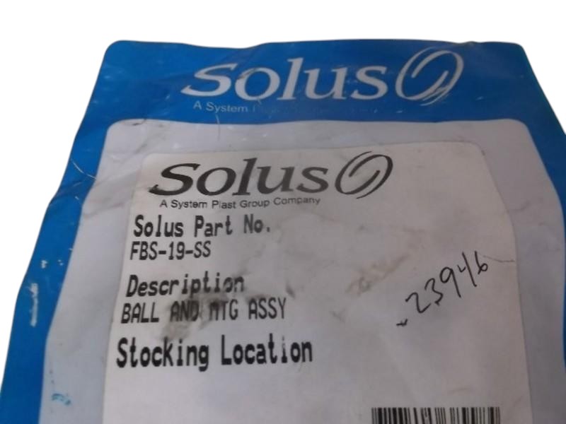 SOLUS FBS-19-SS BALL AND MTG ASSY  FACTORY BAG