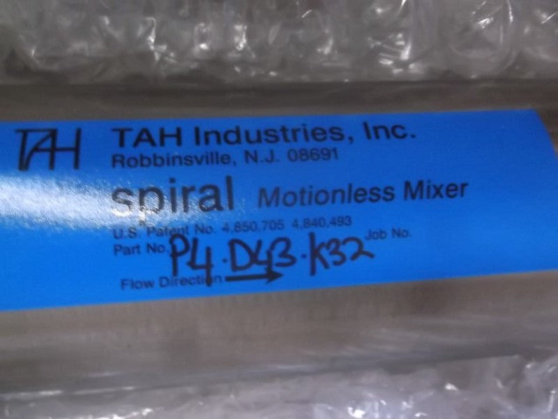 TAH P-4-D43-K32 STAINLESS AND CARBON STEEL SPIRAL MIXER  NSMP