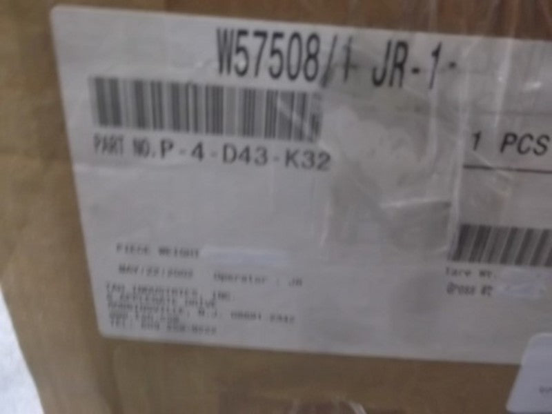 TAH P-4-D43-K32 STAINLESS AND CARBON STEEL SPIRAL MIXER  NSMP
