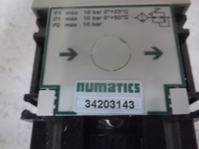 NUMATICS 34203143 MODULAIR 112 FILTER AND REGULATOR SYSTEM  NSMP