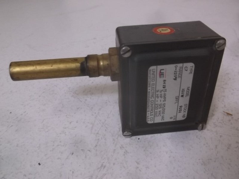 UNITED ELECTRIC C7-102W-9251 PRESSURE SWITCH  UNMP