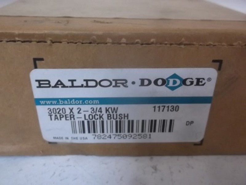 BALDOR 3020 x 2-3/4 BUSHING TAPER LOCK 2 3/4" DIAMETER  NSFS