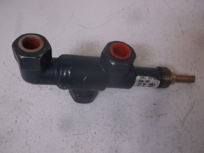 HANSEN TECH H8021 THREE-WAY VALVE 1/2" * NEW NO BOX *