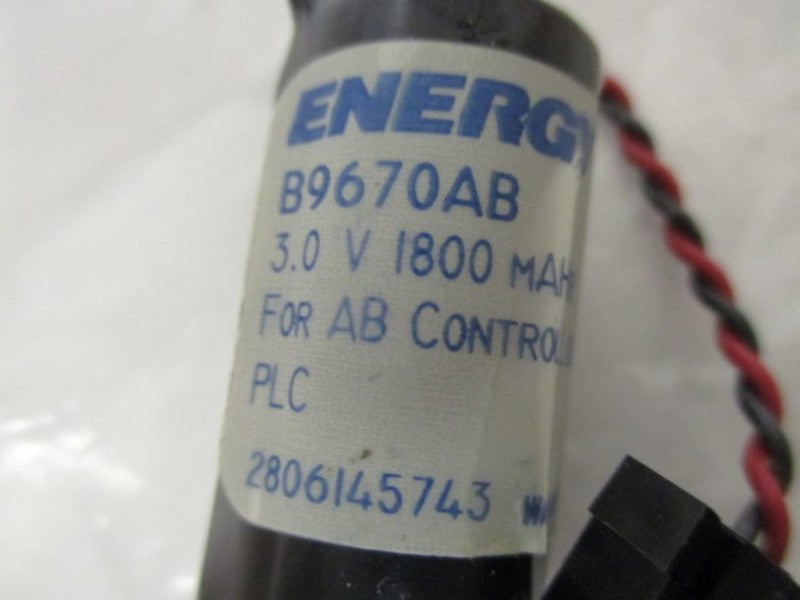 ENERGY+ B9670AB CONTROLOGIX BATTERY 3V 1800MAHR *NEW NO BOX*