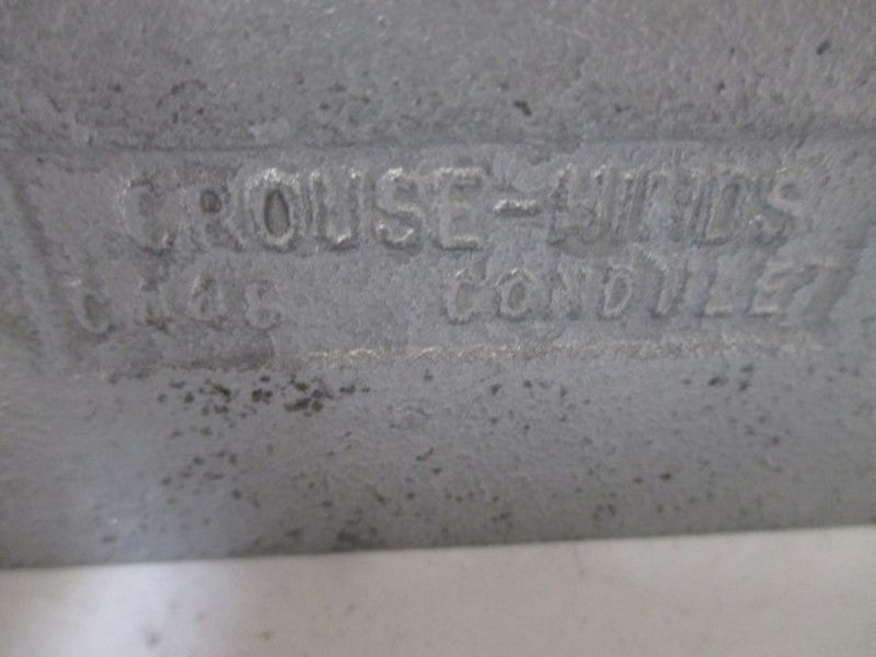 LOT OF 2 CROUSE-HINDS C-448 CONDUIT BODY 1-1/4" NSMP