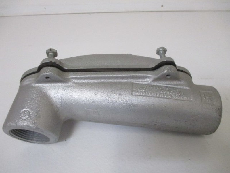 CROUSE-HINDS LBD400 W/LBD4400 CONDUIT BODY COVER W/ BODY  NSNP