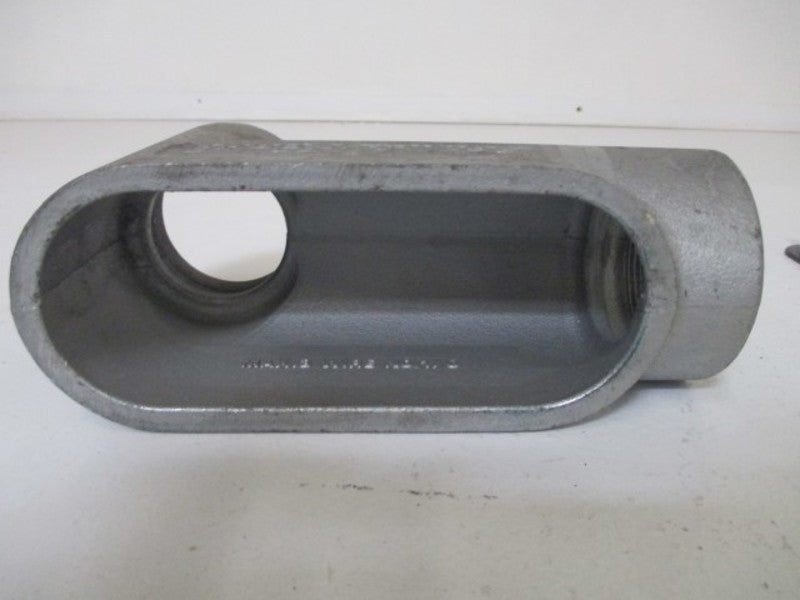 CROUSE-HINDS LB-67 CONDUIT BODY 2" GRAY IRON  NSNP
