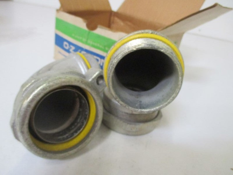 LOT OF 2 OZ/GEDNEY 4Q-92001 2" CONNECTOR W/LUG NSMP