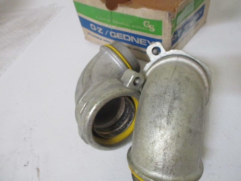 LOT OF 2 OZ/GEDNEY 4Q-92001 2" CONNECTOR W/LUG NSMP