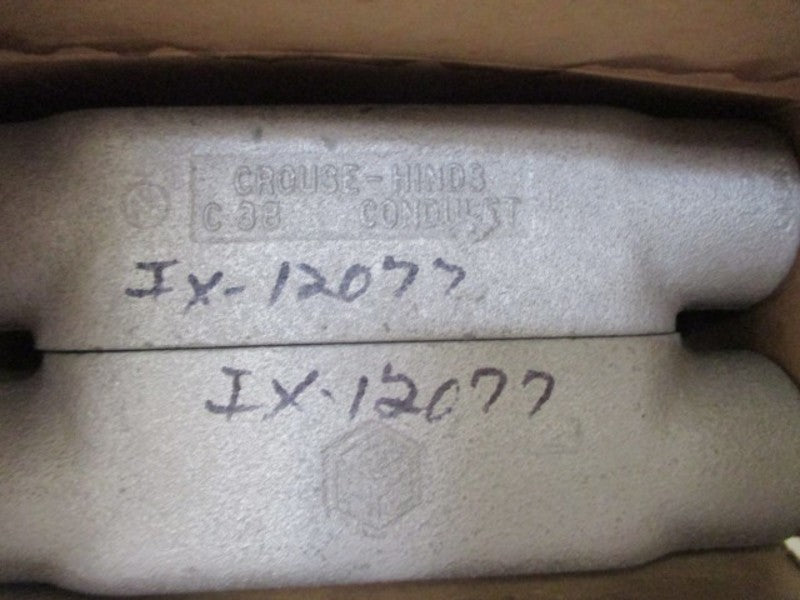LOT OF 4 CROUSE-HINDS C-38 CONDUIT BODY NSMP