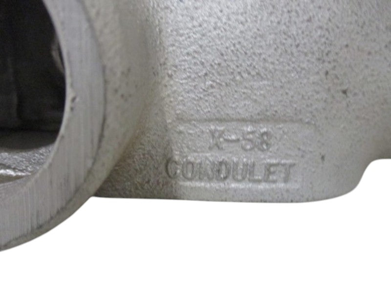 CROUSE-HINDS X-58 CONDUIT BODY 1-1/2"  UNMP