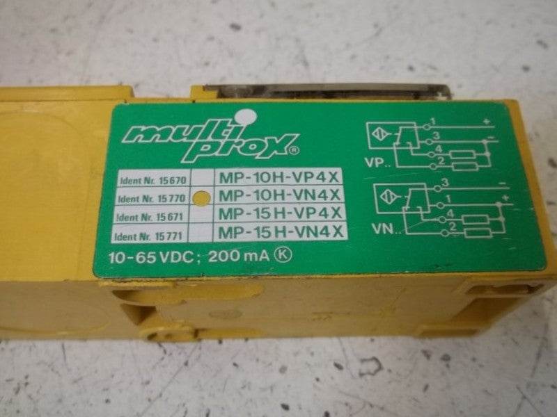 TURCK MP-10H-VN4X PROXIMITY MULTIPROX SWITCH(AS PICTURED)  NSNP
