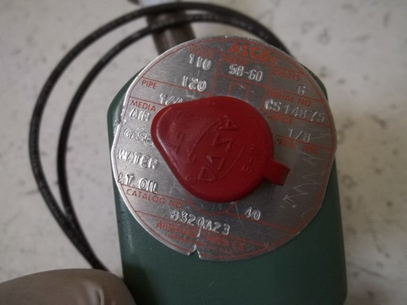 ASCO 8320A23 SOLENOID VALVE  UNMP