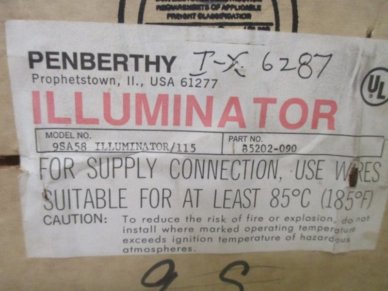 PENBERTHY 9SA58 ILLUMINATOR /115  NSMP