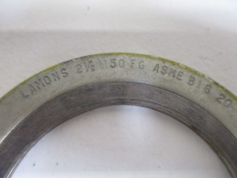 LOT OF 5 LAMONS 2-1/2" 150 FG UNMP