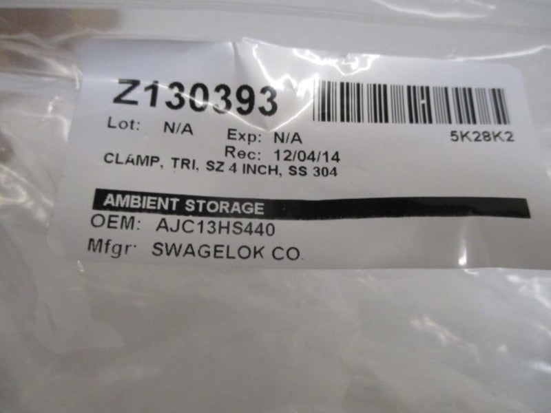 SWAGELOK AJC13HS440 4" 304 SOB NSNP
