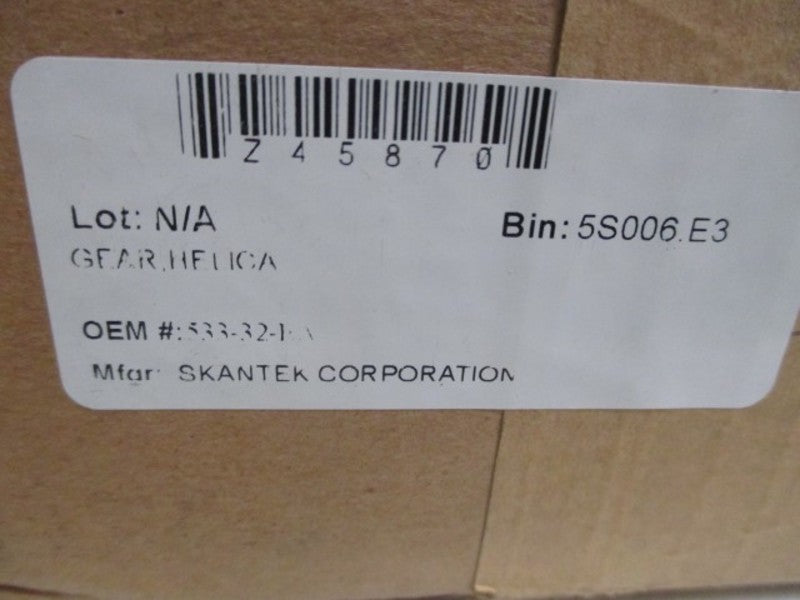 SKANTEK 533-32-EA HELICA GEAR  NSMP