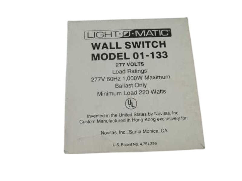 LIGHT-O-MATIC 01-133 WALL SWITCH  NSMP