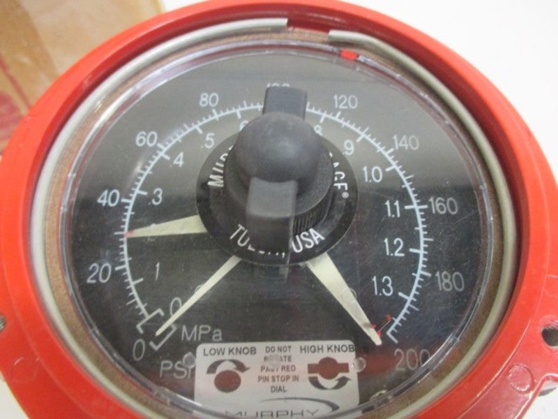 FW MURPHY 45APEF-S-200 VACUUM SWICHGAGE  NSMP
